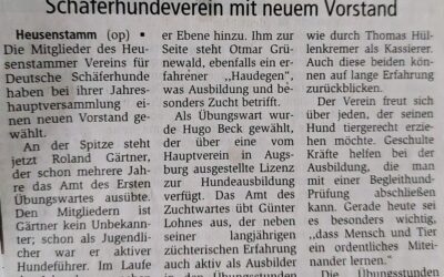 neuer Vorstand