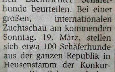 Einladung zur Zuchtschau
