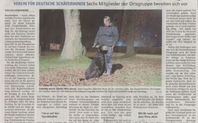 Vorankündigung zur Herbstprüfung 2023