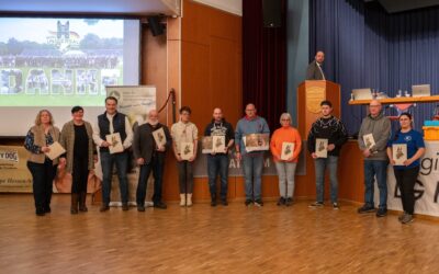 Ehrenurkunde zum 90-jährigen Jubiläum der OG Heusenstamm
