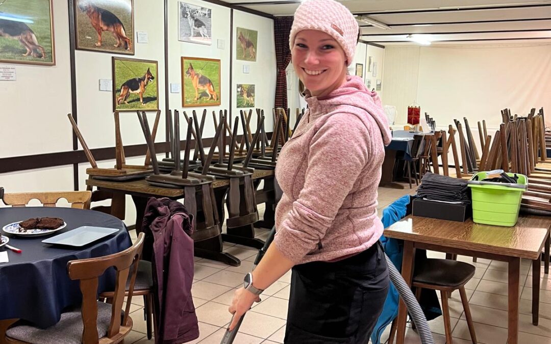 Arbeitsdienst im Vereinsheim