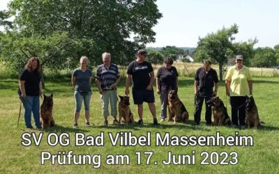 Wir gratulieren Otmar mit Queenie